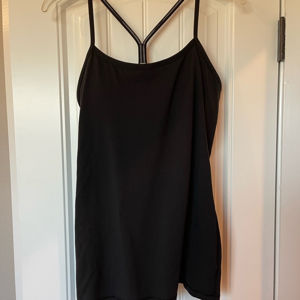 lululemon athletica Black Tank Top